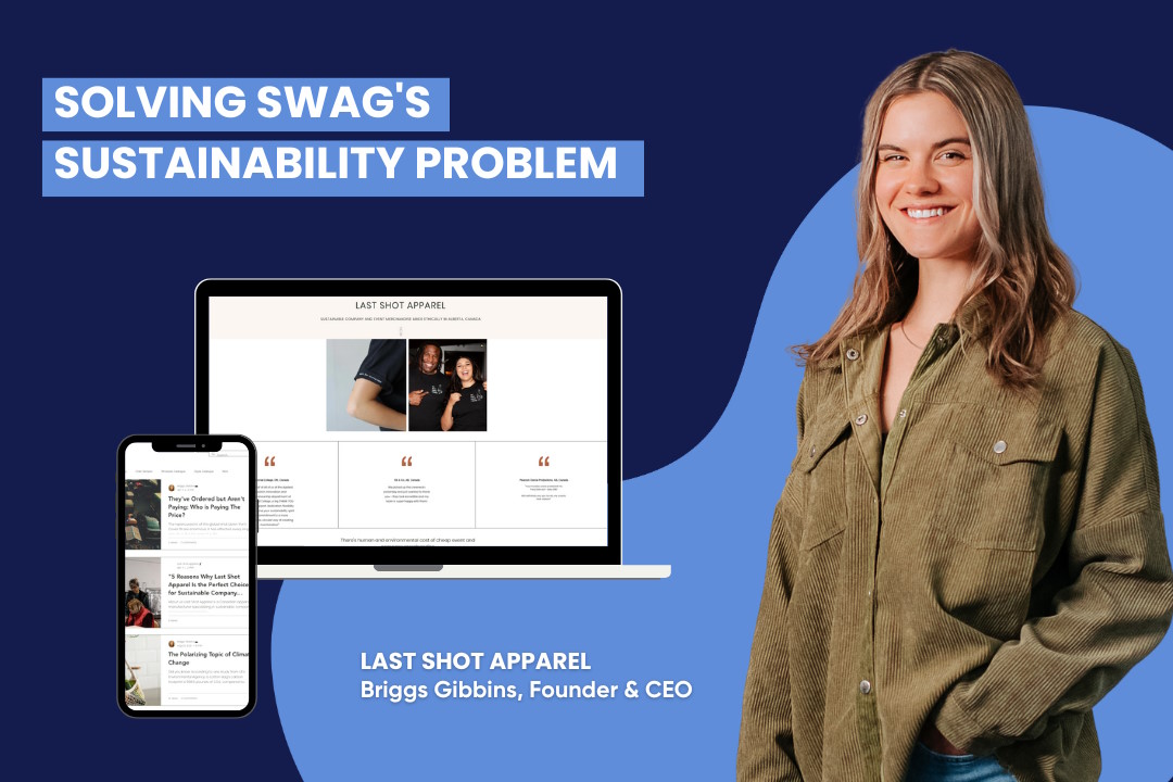 Last Shot Apparel founder and CEO Briggs Gibbins