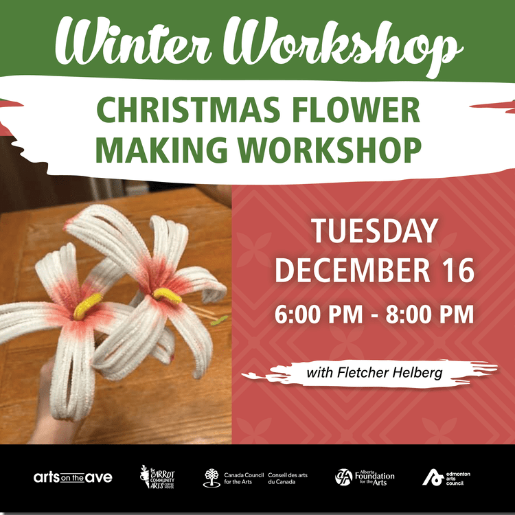 Christmas Flower Making Workshop