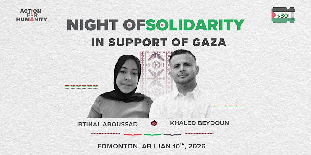 Night of Solidarity – Edmonton: Stand with Gaza