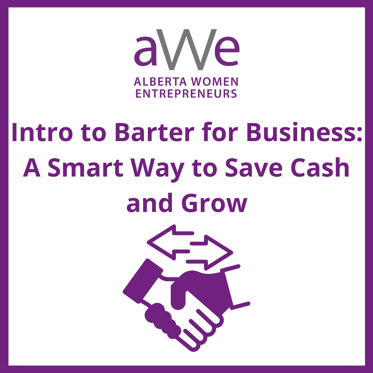 Intro to Barter for Business: A Smart Way to Save Cash and Grow — Alberta Women Entrepreneurs