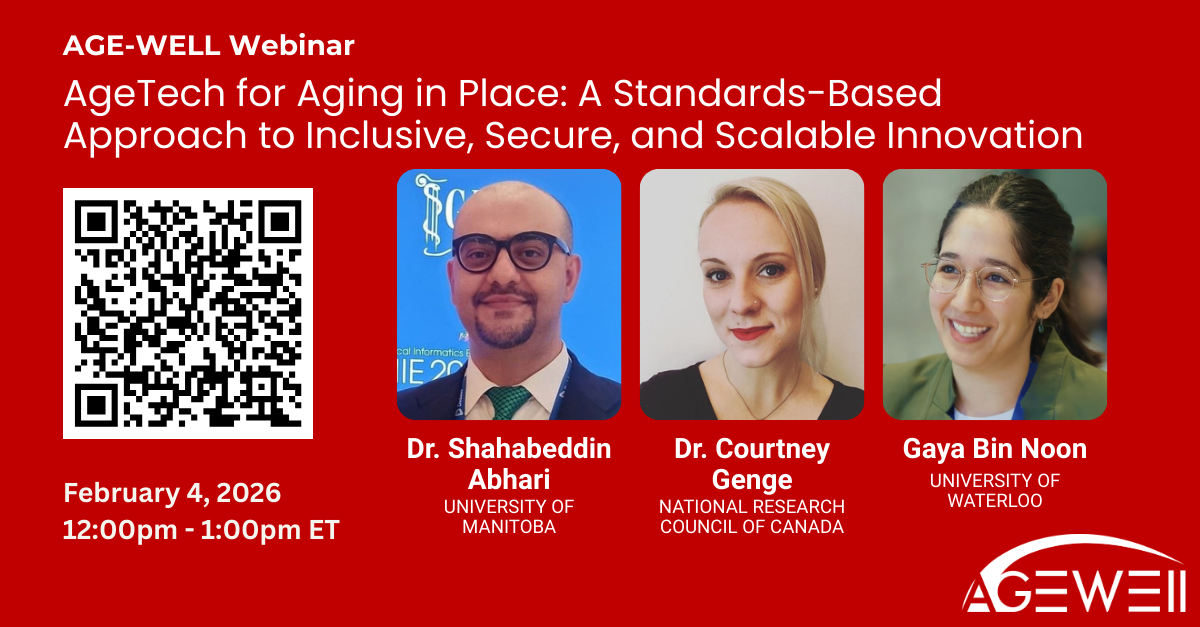 AgeTech for Aging in Place – A Standards-Based Approach to Inclusive, Secure, and Scalable Innovation