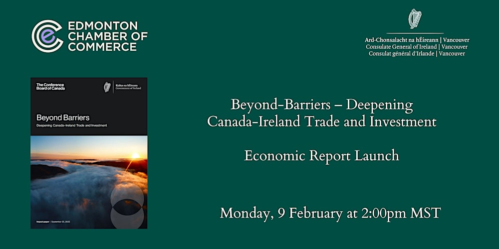 Canada-Ireland Economic Report Launch