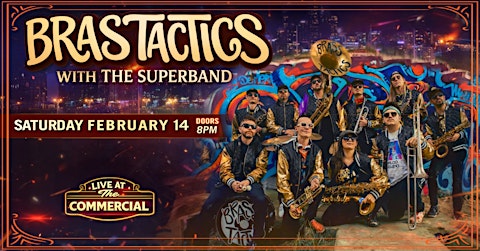 Mardi Gras Valentine's Special: The Brasstactics With The Superband