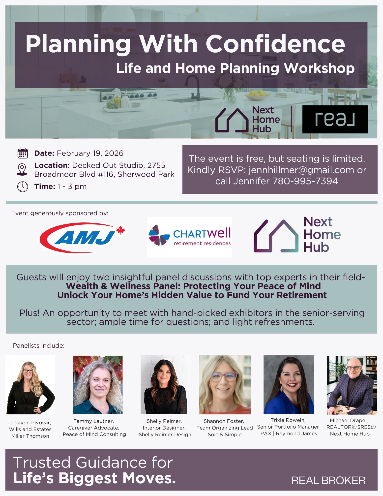 Planning With Confidence | Life and Home Planning Workshop