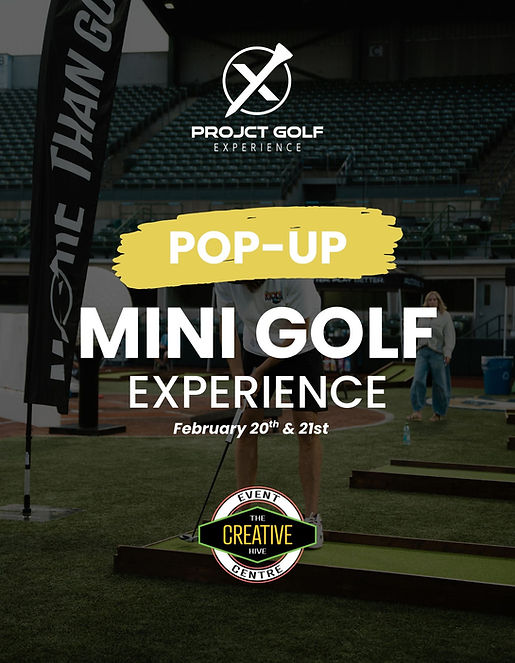 Pop-Up Mini Golf experience