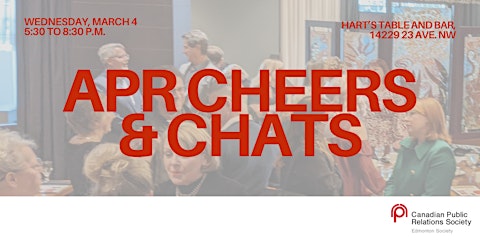 CPRS Edmonton APR-themed mixer