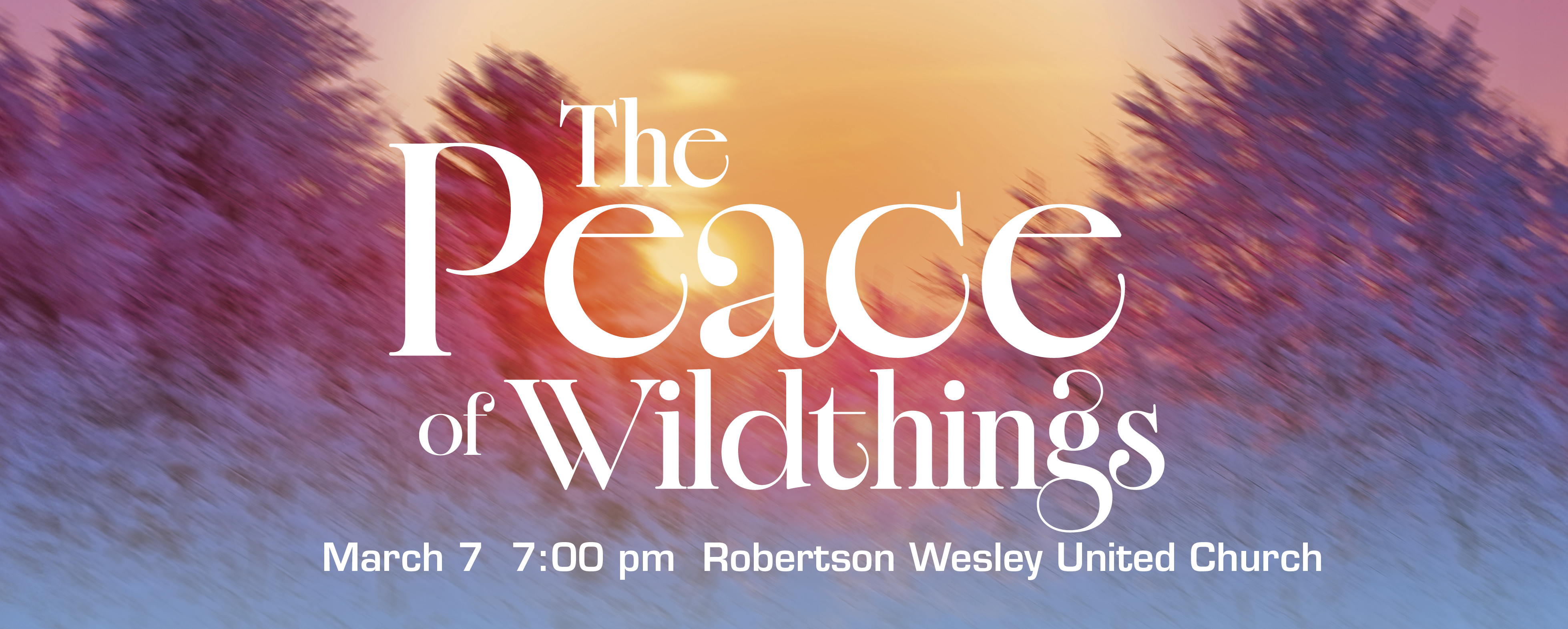 The Peace of Wild Things - Midwinter Concert