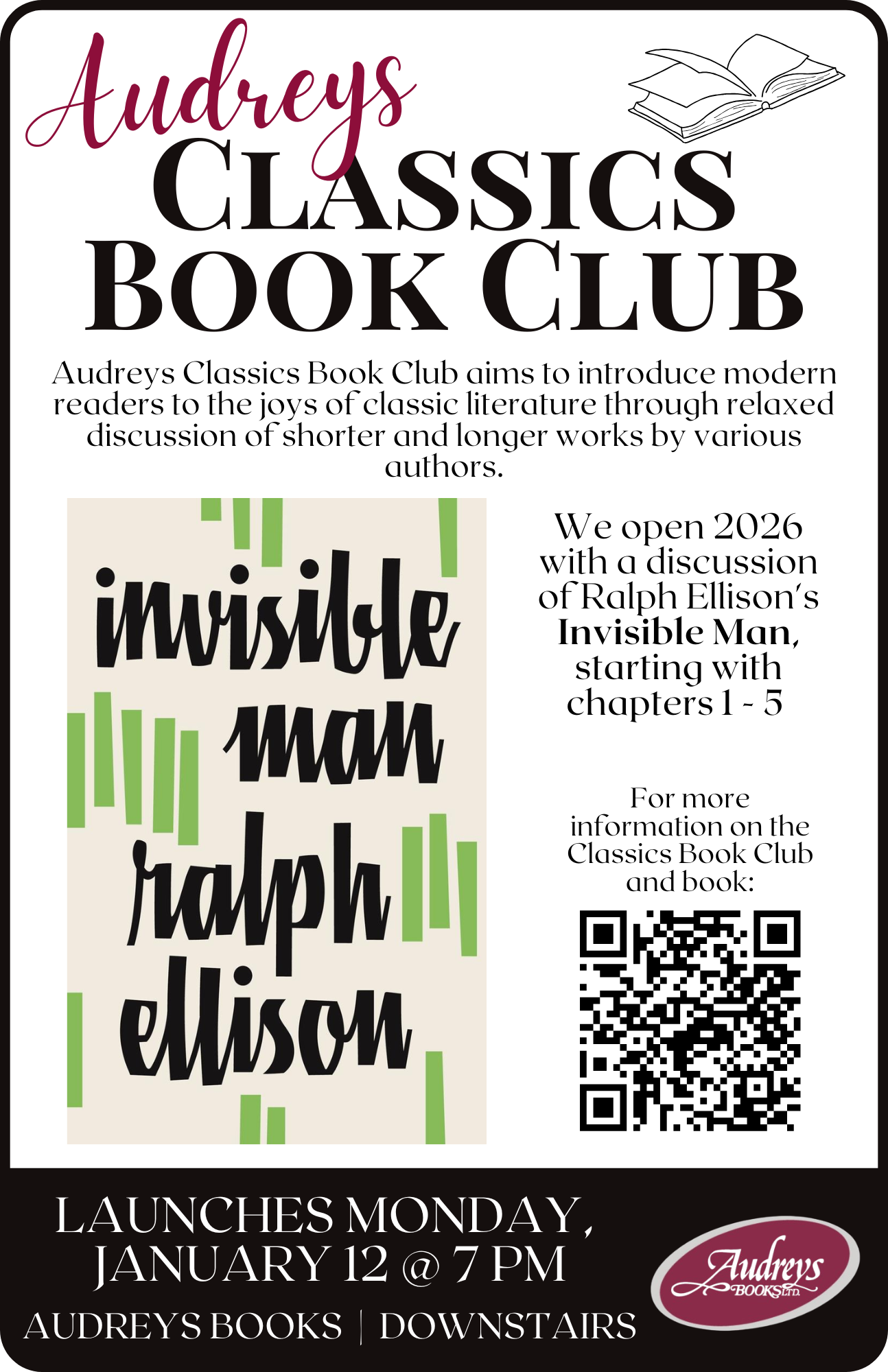 Audreys Classics Book Club: Invisible Man