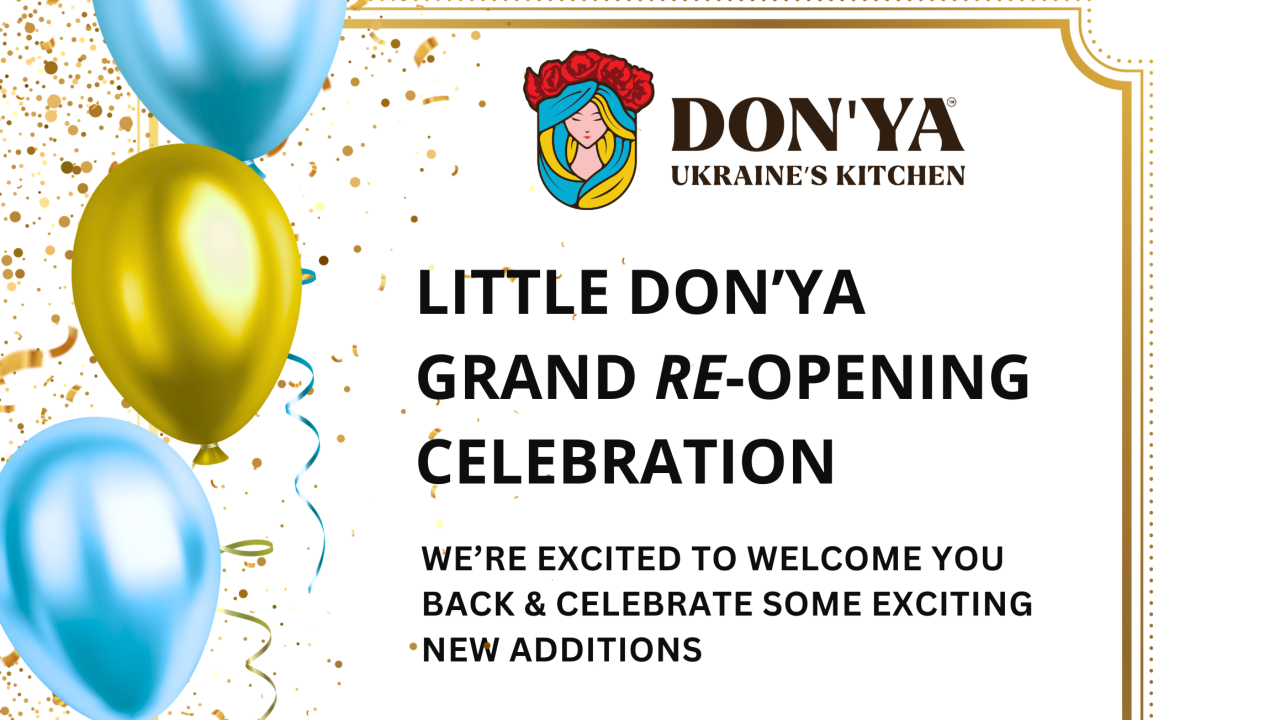 Little DON'YA Grand Re-Opening Celebration