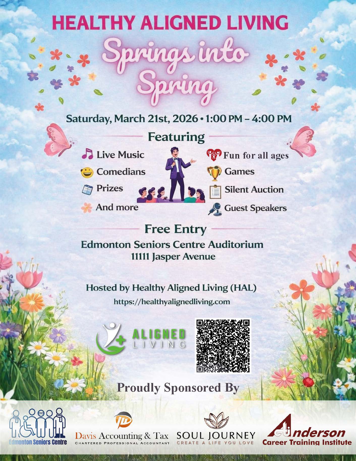 Healthy Aligned Living Springs into Spring