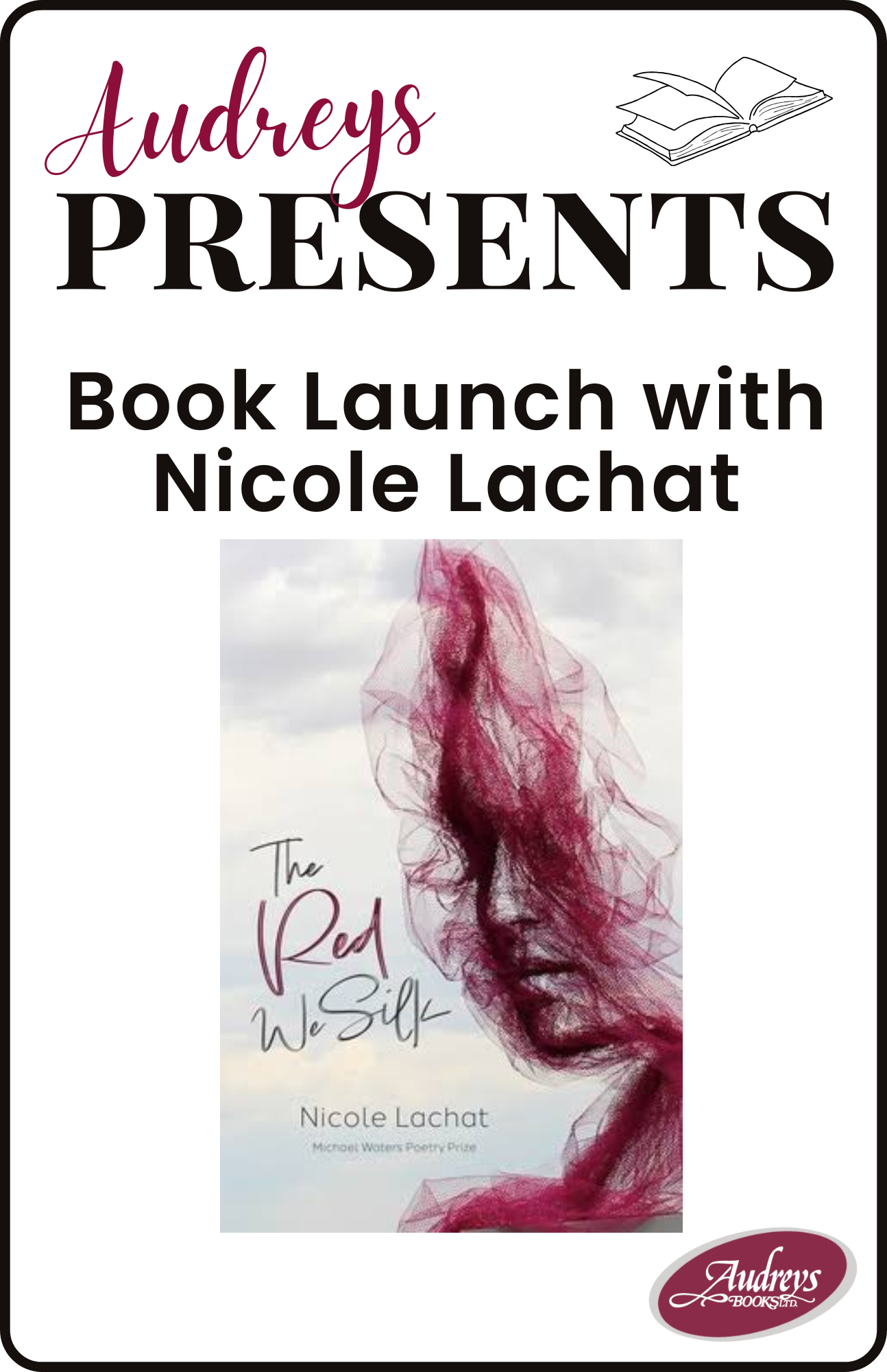 Book launch with Nicole Lachat