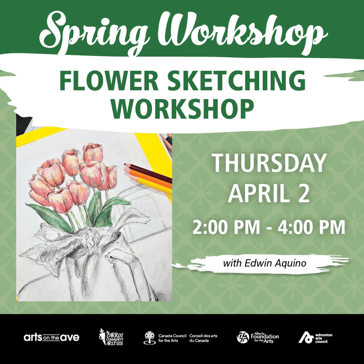 Flower Sketching Workshop