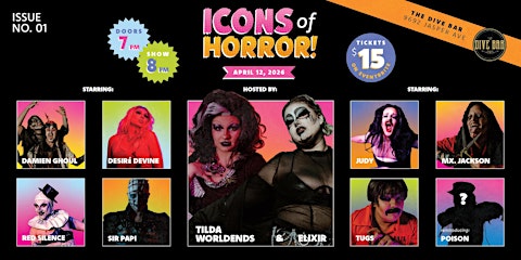 Icons of Horror: A Drag Showcase