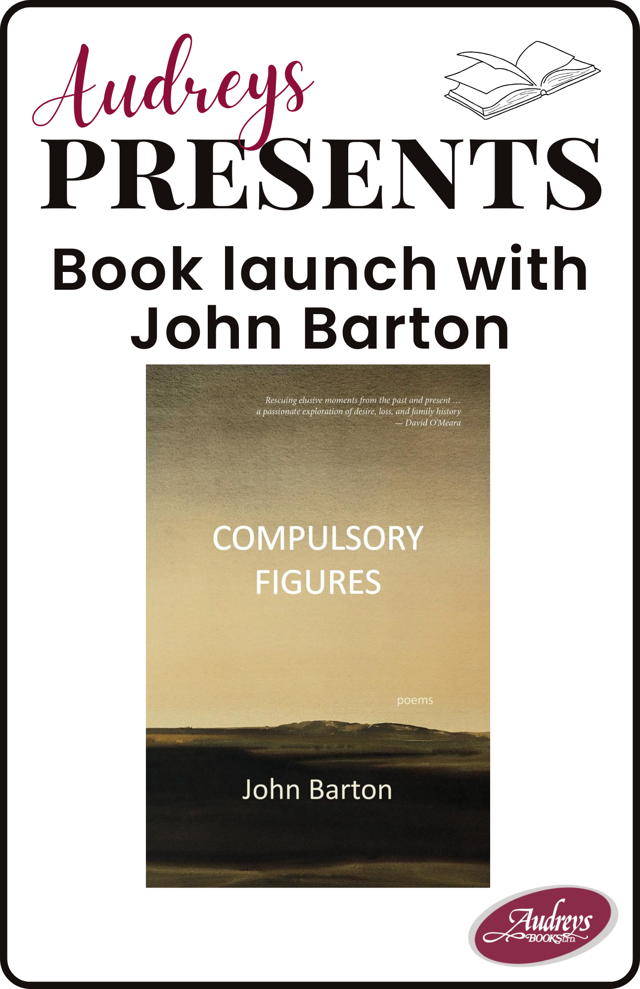 Book Launch with John Barton