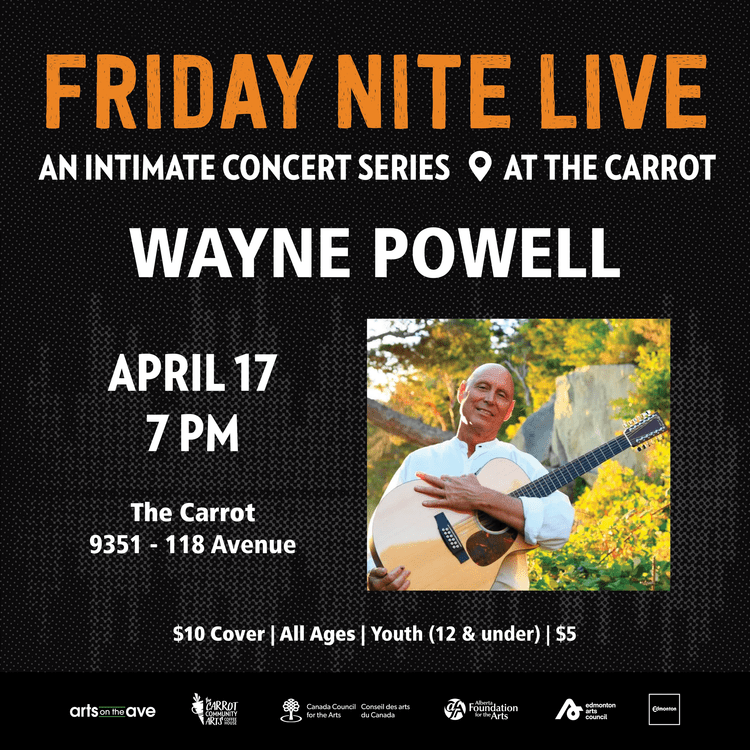 The Carrot Friday Nite Live presents Wayne Powell
