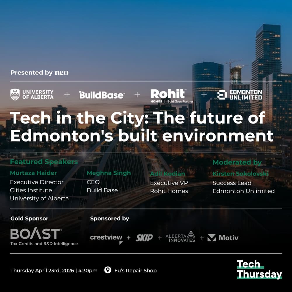 Tech in the City: The future of Edmonton's Built Environment