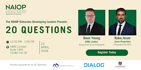 Developing Leaders Present: 20 Questions with Raka Josan and Dave Young