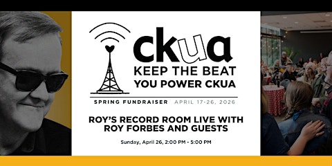 Roy’s Record Room Live with Roy Forbes and Guests