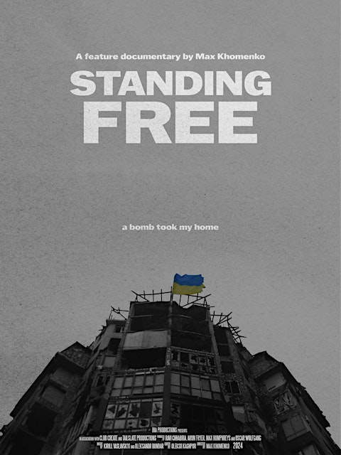 Standing Free Edmonton - a cinematic Ukraine fundraiser
