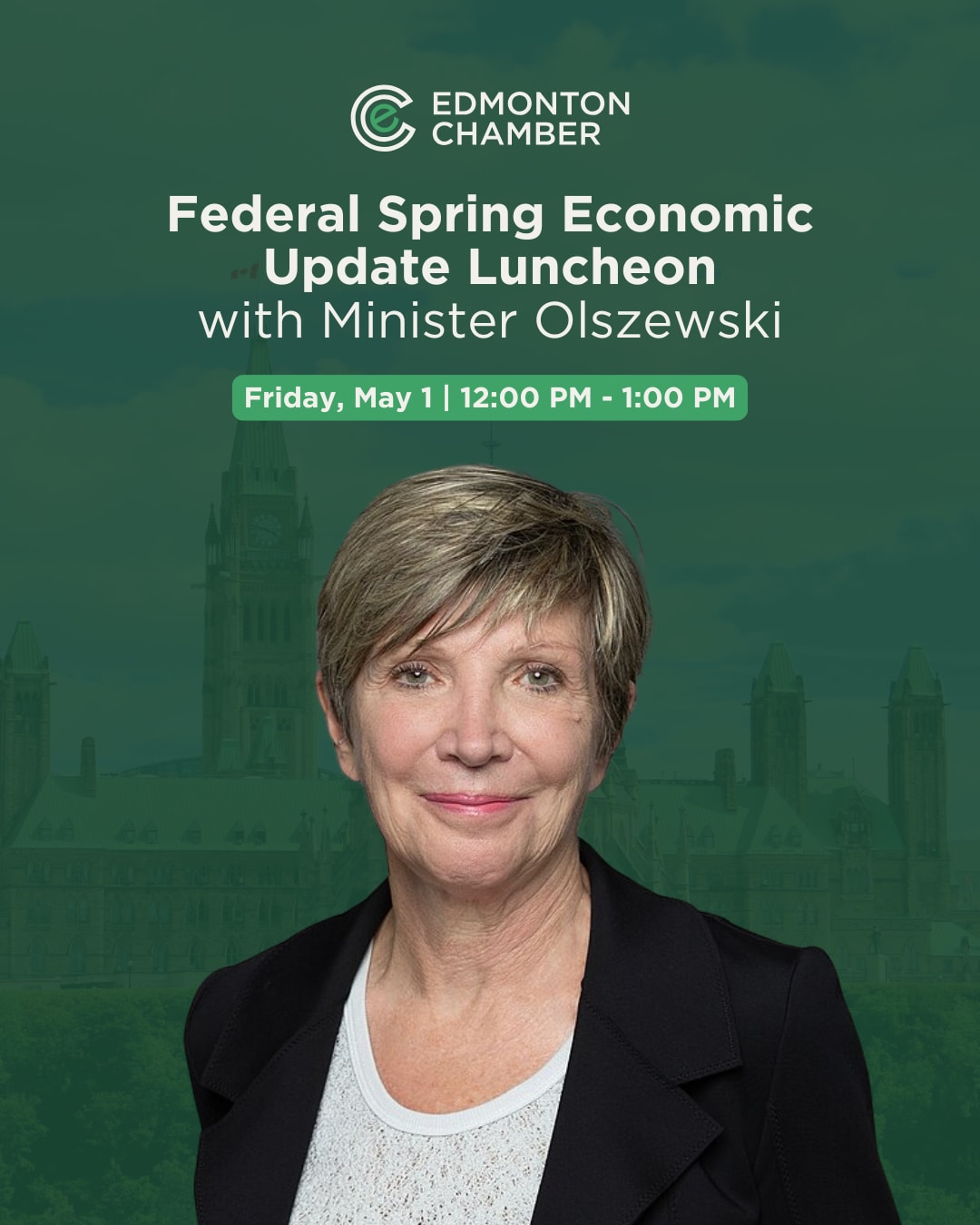 Federal Spring Economic Update Luncheon with Minister Olszewski