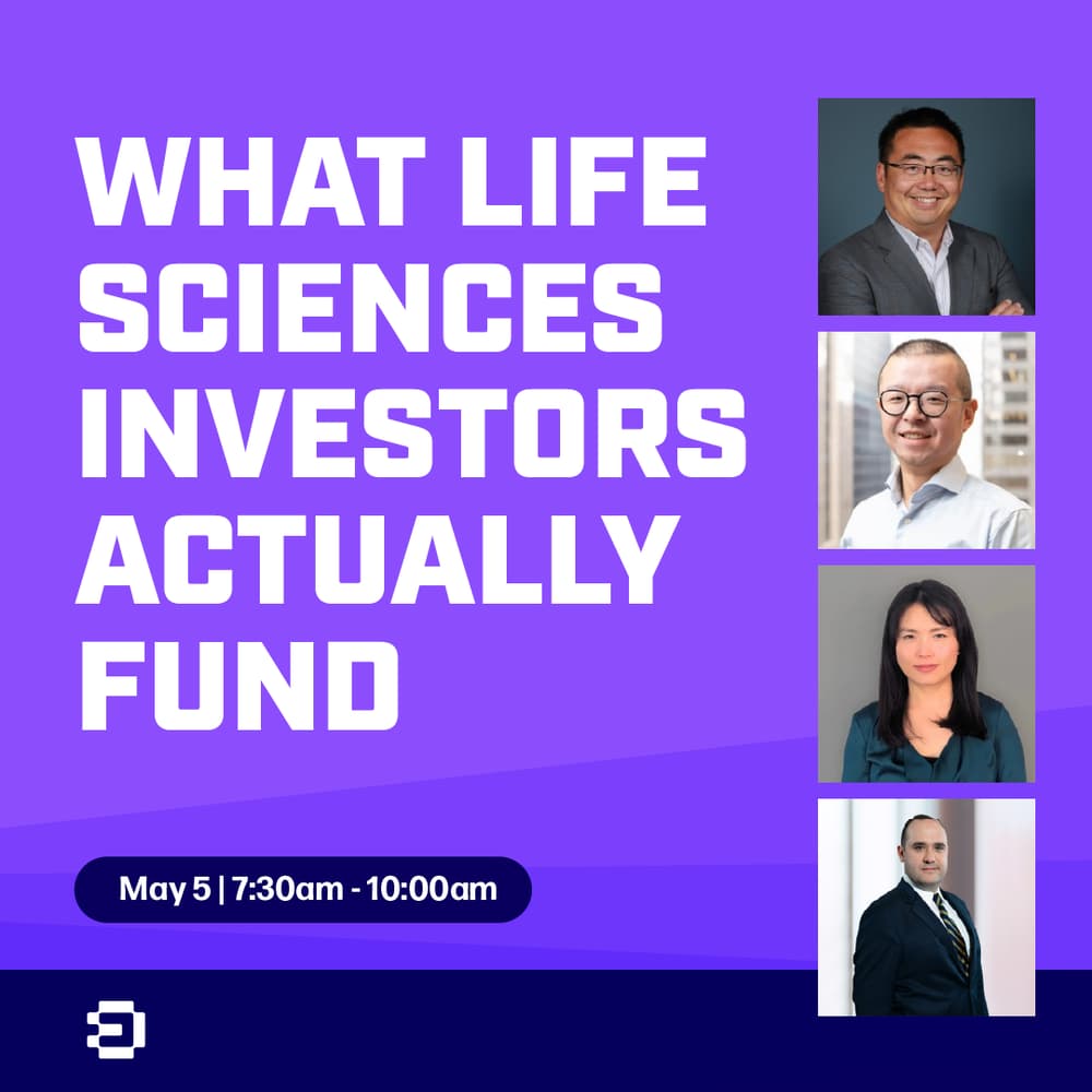 What Life Sciences Investors Actually Fund: Panel Discussion