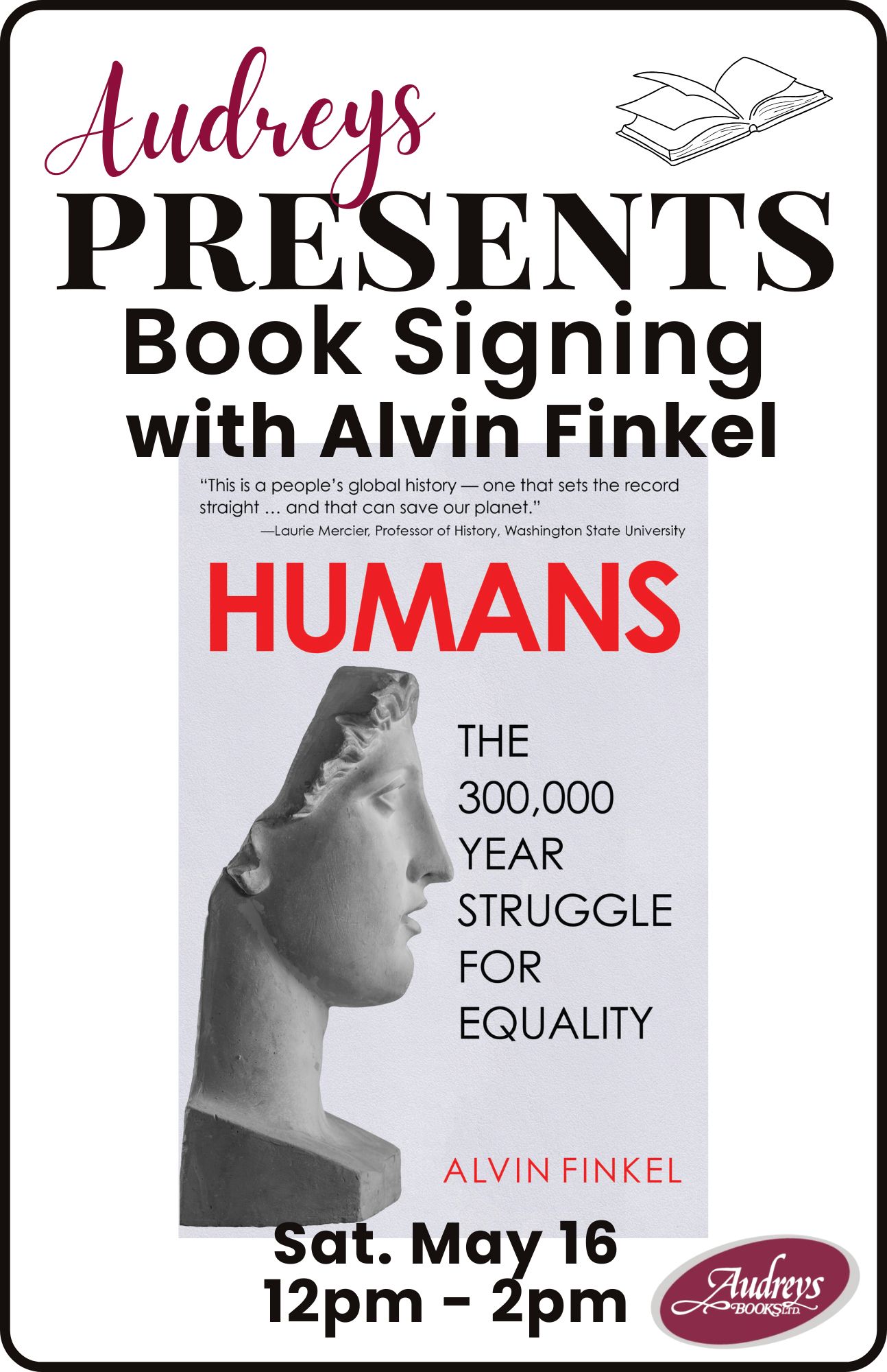Book Signing with Alvin Finkel