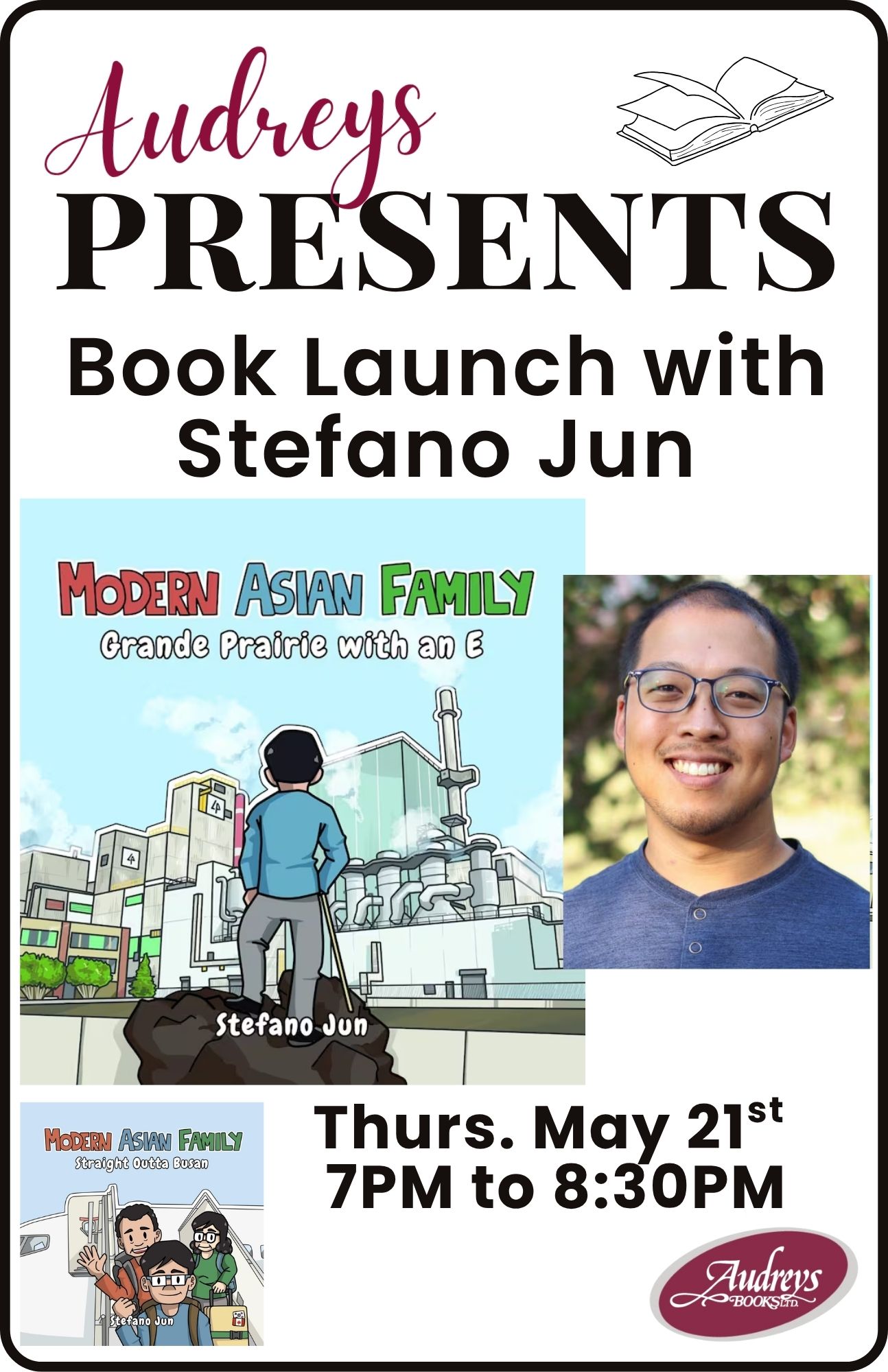 Book Launch with Stefano Jun
