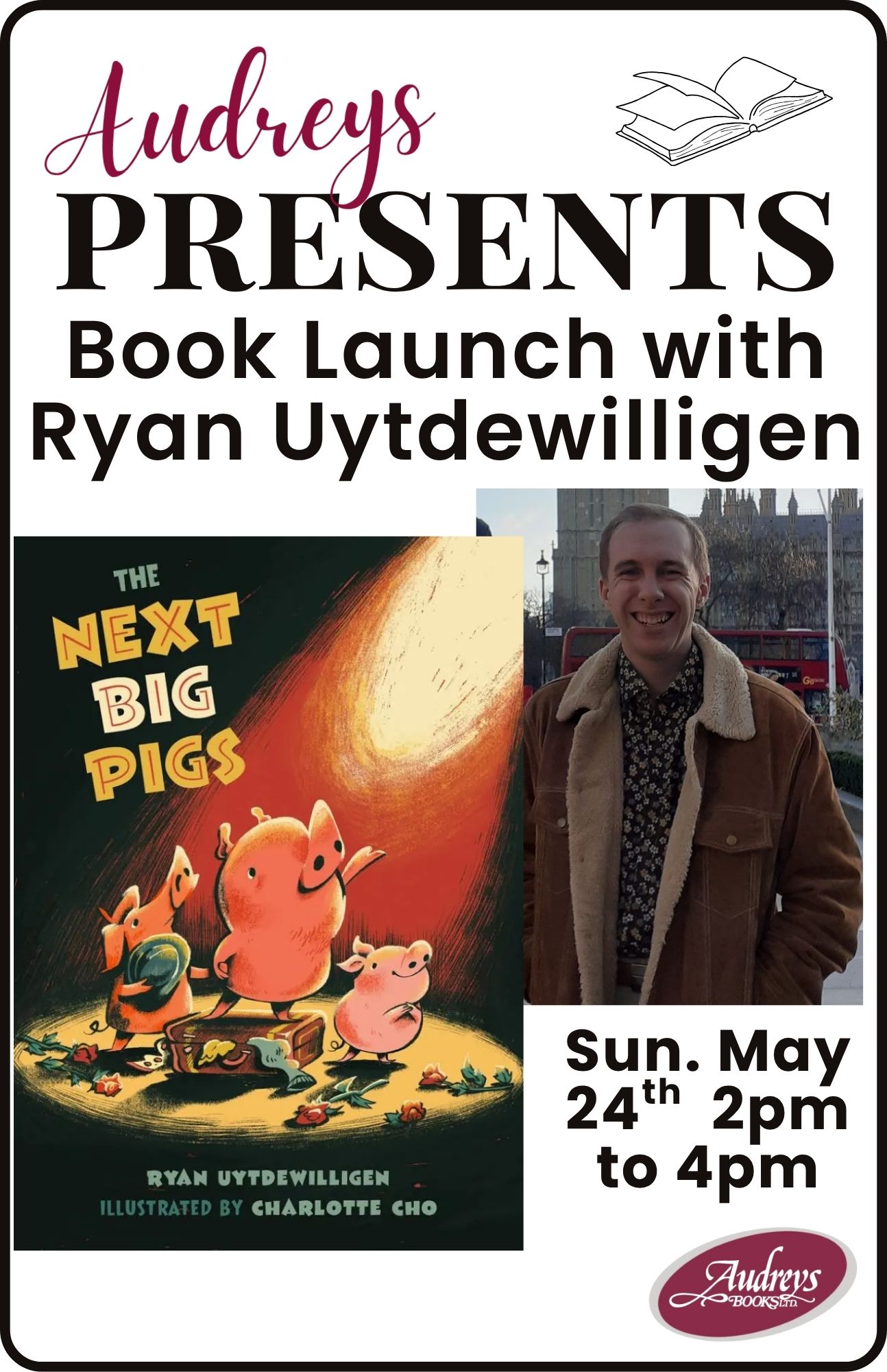 Book Launch: The Next Big Pigs with Ryan Uytdewillegen