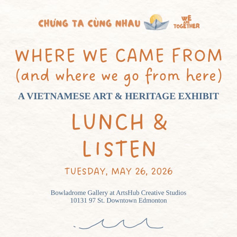 Lunch & Listen - Where We Came From (and where we go from here): A Vietnamese Art & Heritage Exhibit