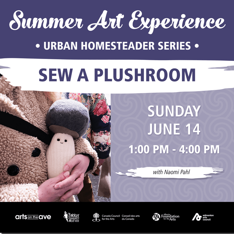 Art Experience: Sew a Plushroom