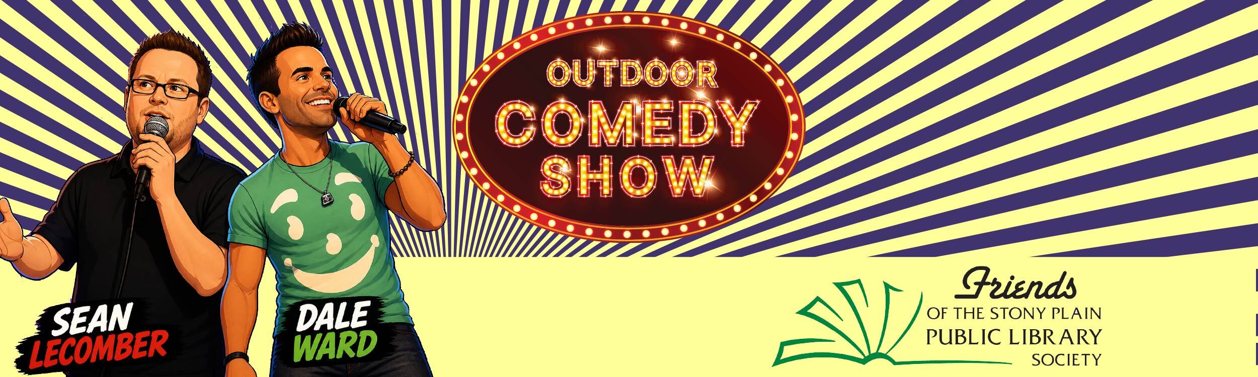 Friends of the Stony Plain Library Presents: Comedy Night