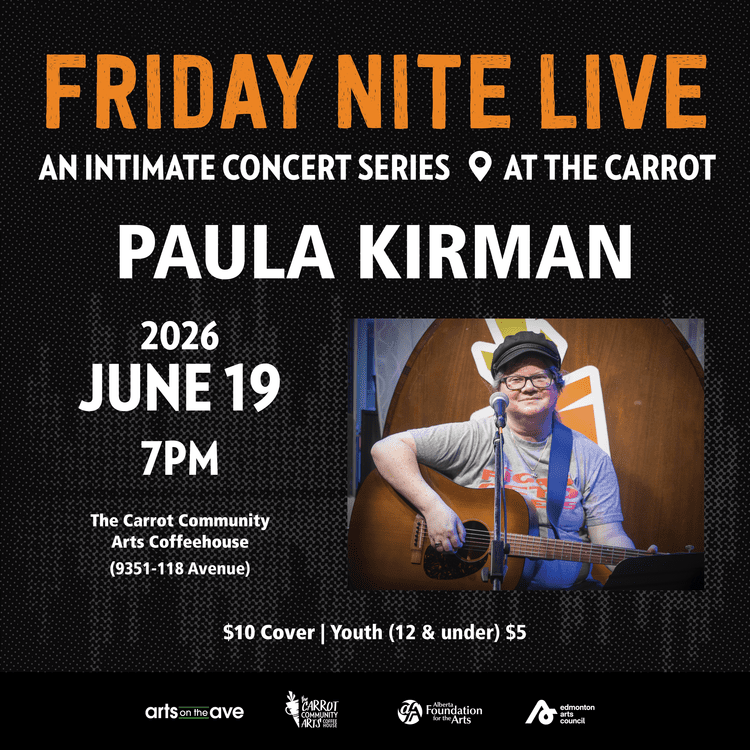 The Carrot Friday Nite Live presents Paula Kirman