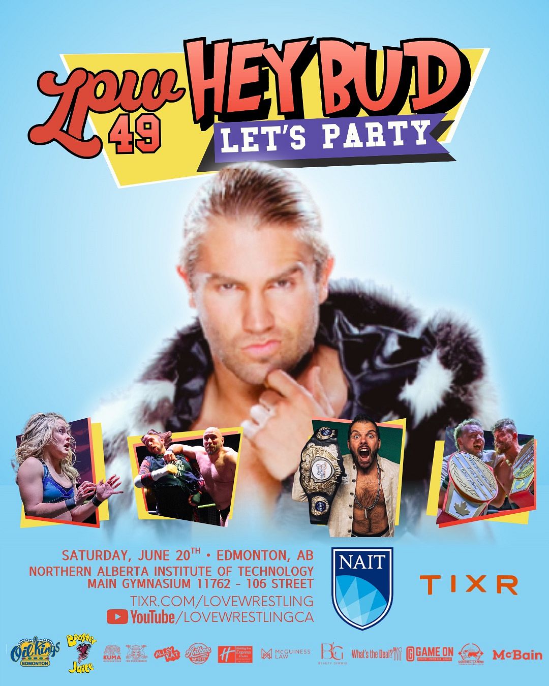 Love Pro Wrestling: Hey Bud, Let's Party