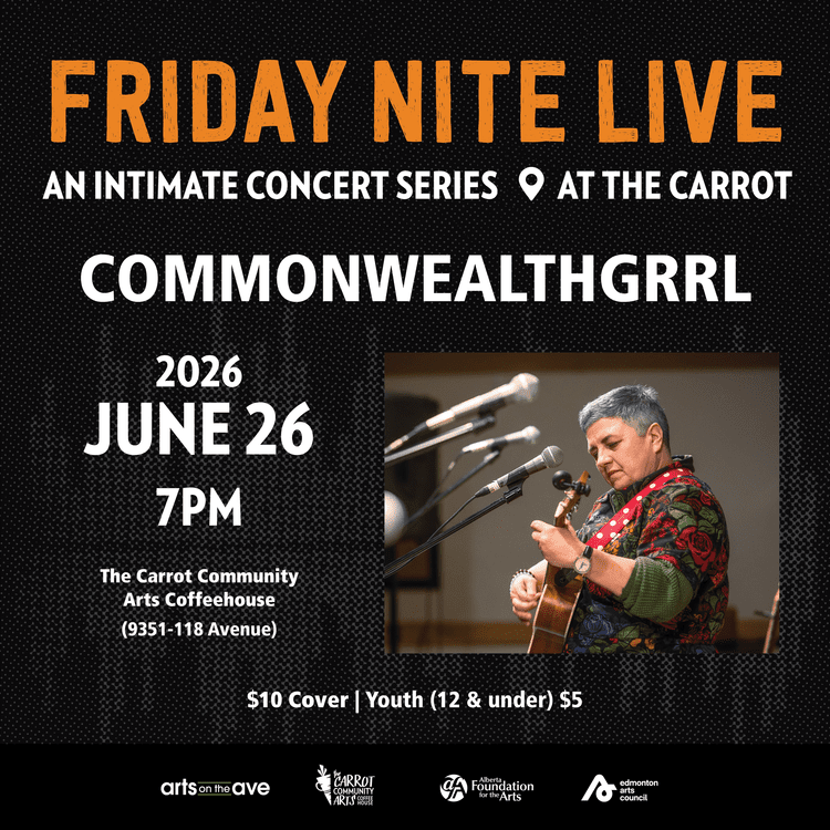 The Carrot Friday Nite Live presents Commonwealthgrrl