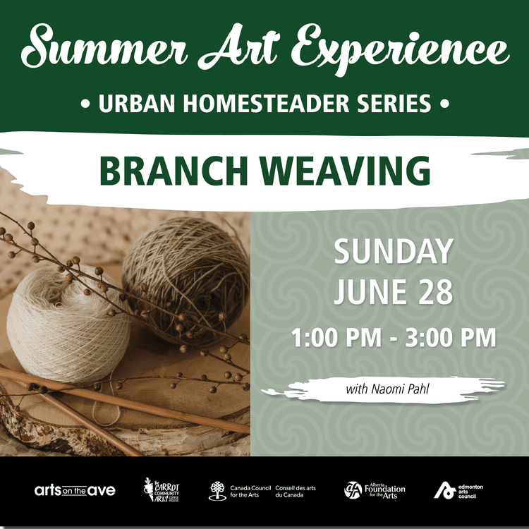 Art Experience: Branch Weaving