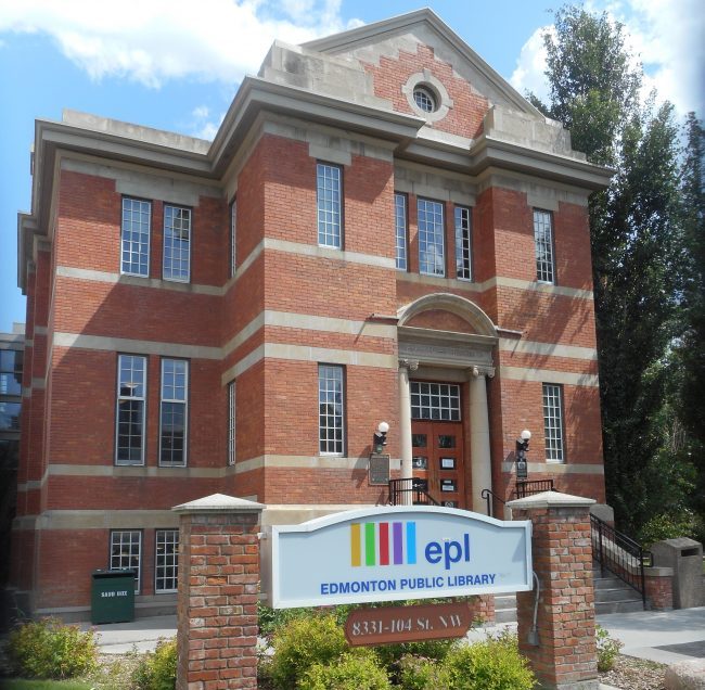 Edmonton Public Library – Strathcona Branch History Tour