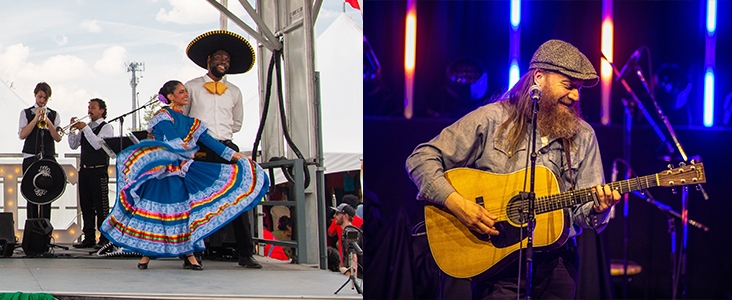 Plaza Series: Mariachi and a Bluesy Serenade: Sean Pinchin and Mariachi Loco