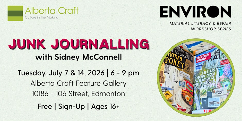 Junk Journalling with Sidney McConnell