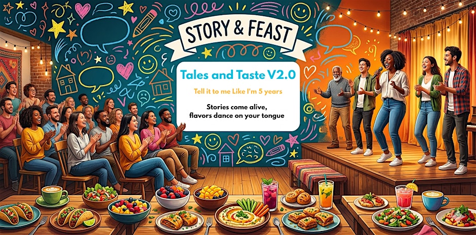 Tales & Taste 2.0: Tell It To Me Like I'm 5 Years Old