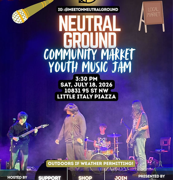 Community Market & Youth Music Jam