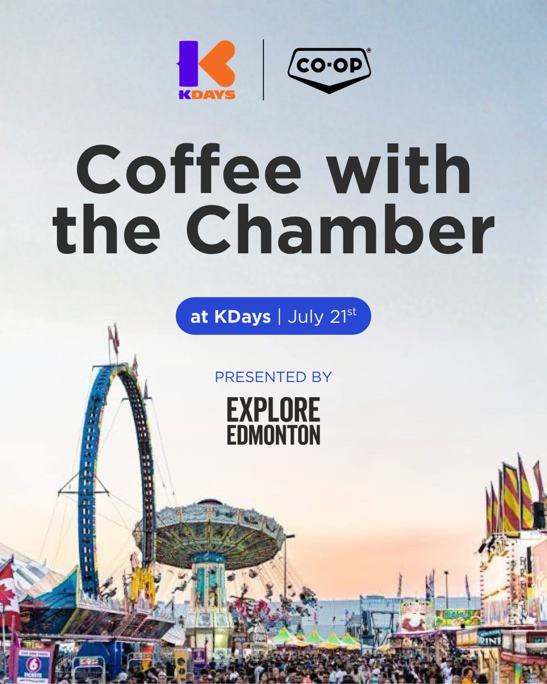Coffee with the Chamber at KDays