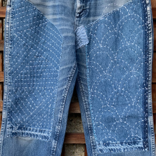 Visible Mending: Jeans Repair with Ada Kalinowski