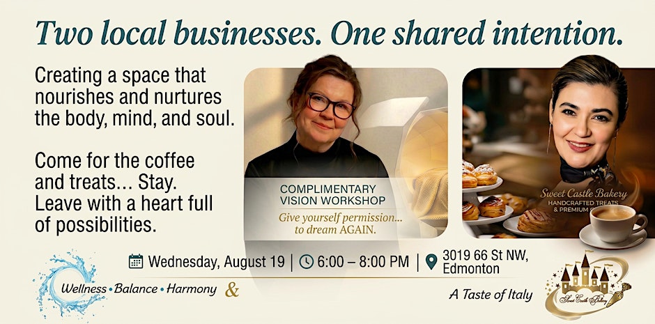 Complimentary Vision Workshop | Give Yourself Permission... to Dream AGAIN
