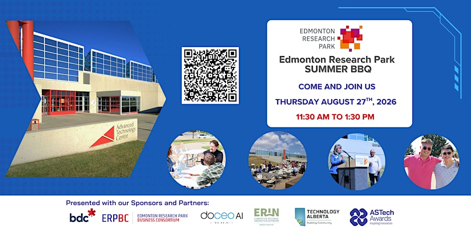 Edmonton Research Park  Summer BBQ and Innovation Showcase