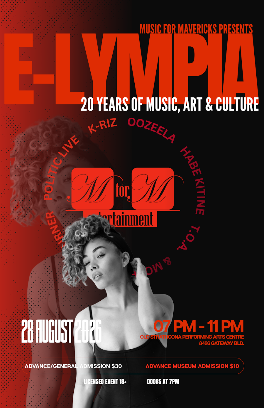 Music for Mavericks Presents... E-LYMPIA... 20 Years of Music, Art & Culture