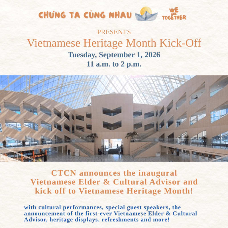 Vietnamese Heritage Month Kick-off