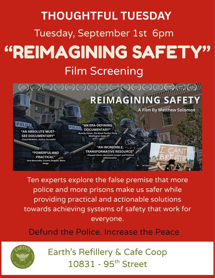 Thoughtful Tuesday Film Screening: Reimagining Safety