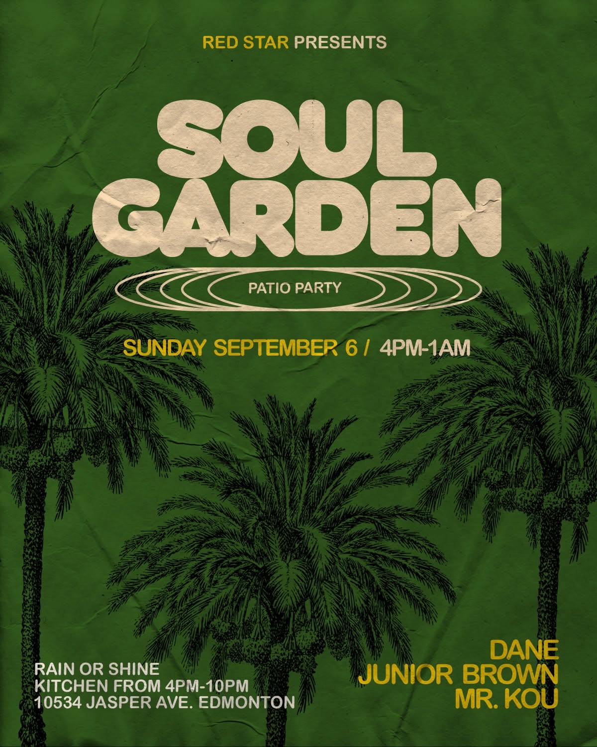 Soul Garden Patio Party