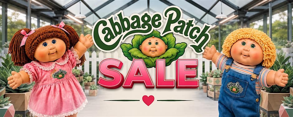Cabbage Patch Sale – Vintage & New Dolls, Clothes & Accessories