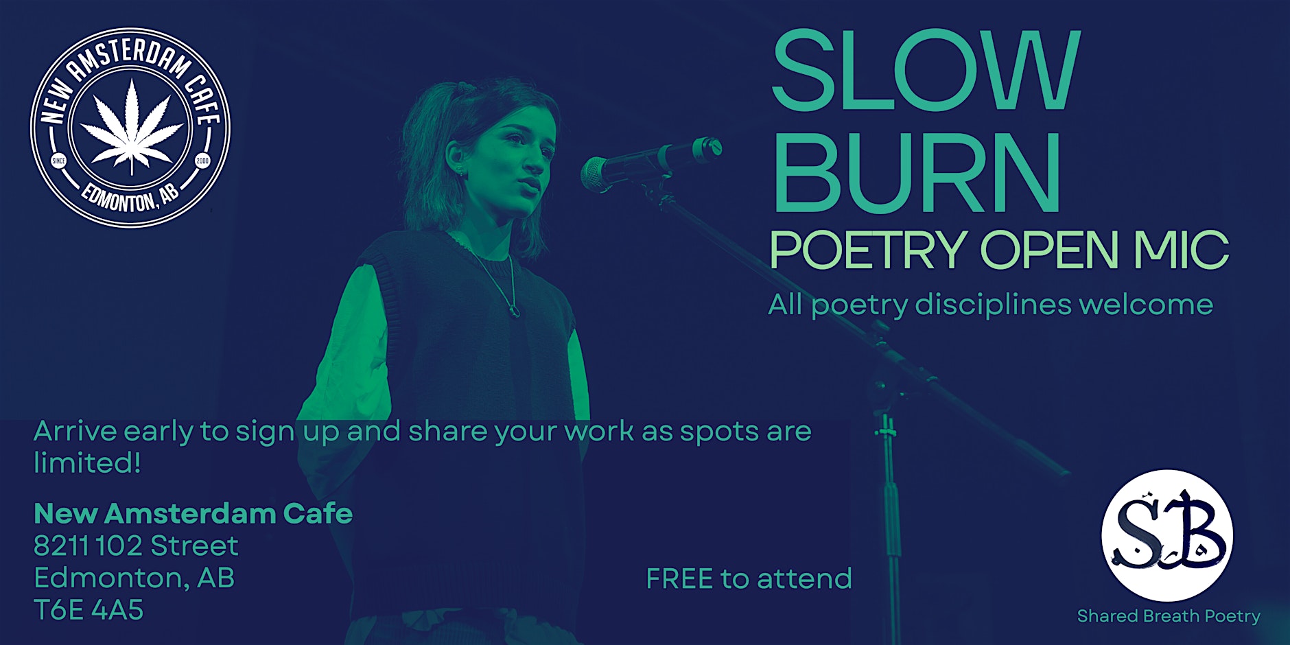 Slow Burn Poetry Open Mic
